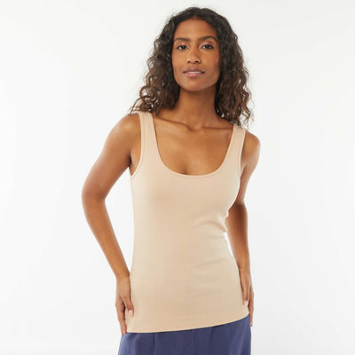 Débardeur sans manches BEIGE