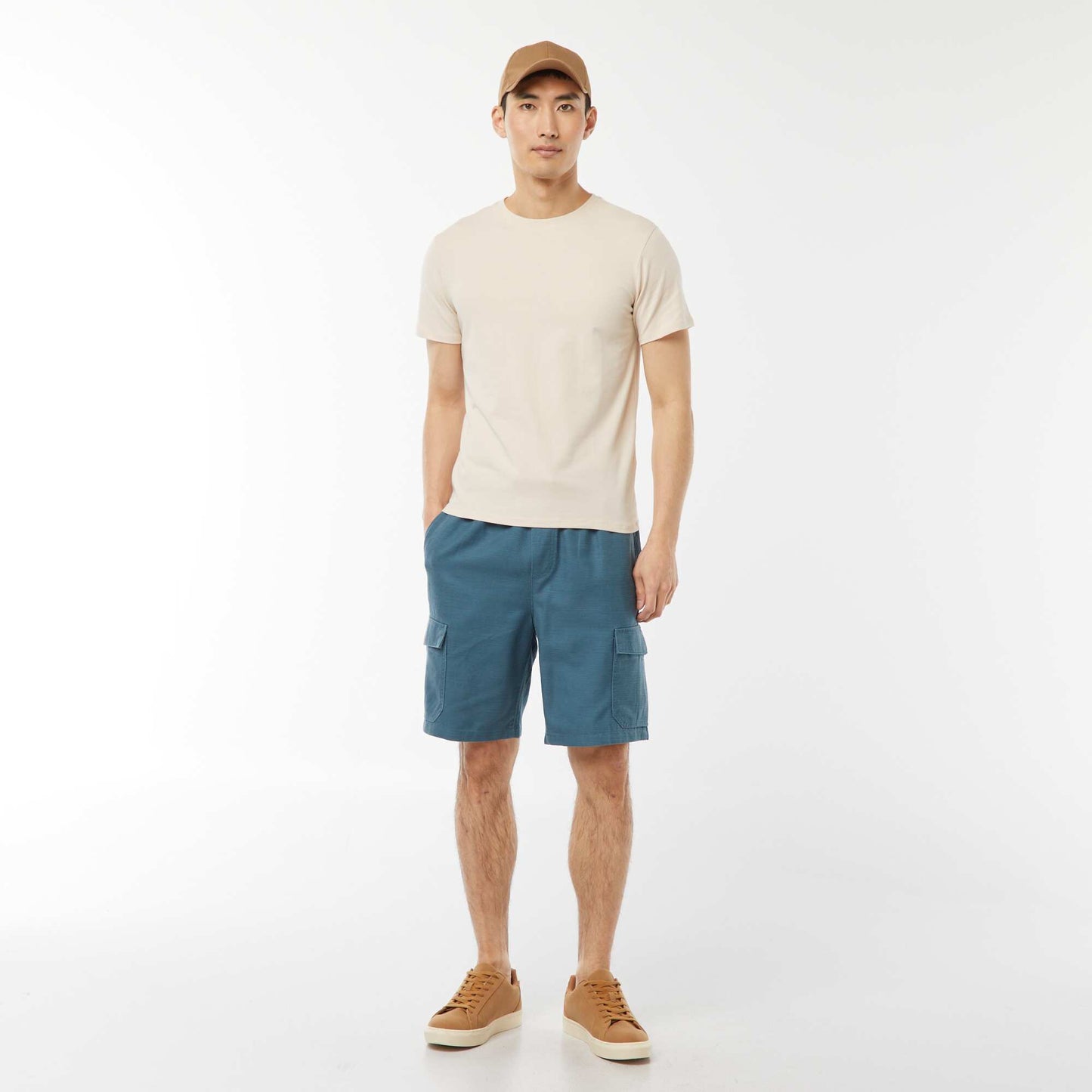 Tee-shirt uni - Slim fit GRIS