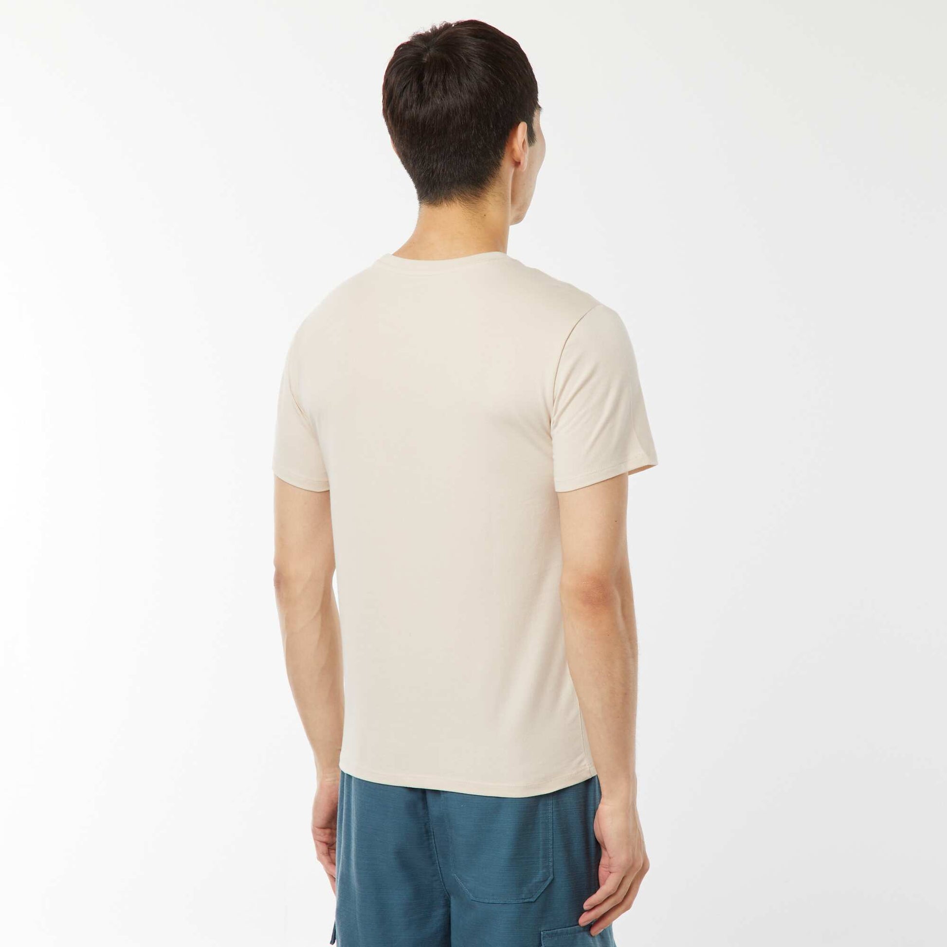 Tee-shirt uni - Slim fit GRIS