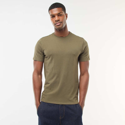 Tee-shirt uni - Slim fit KAKI