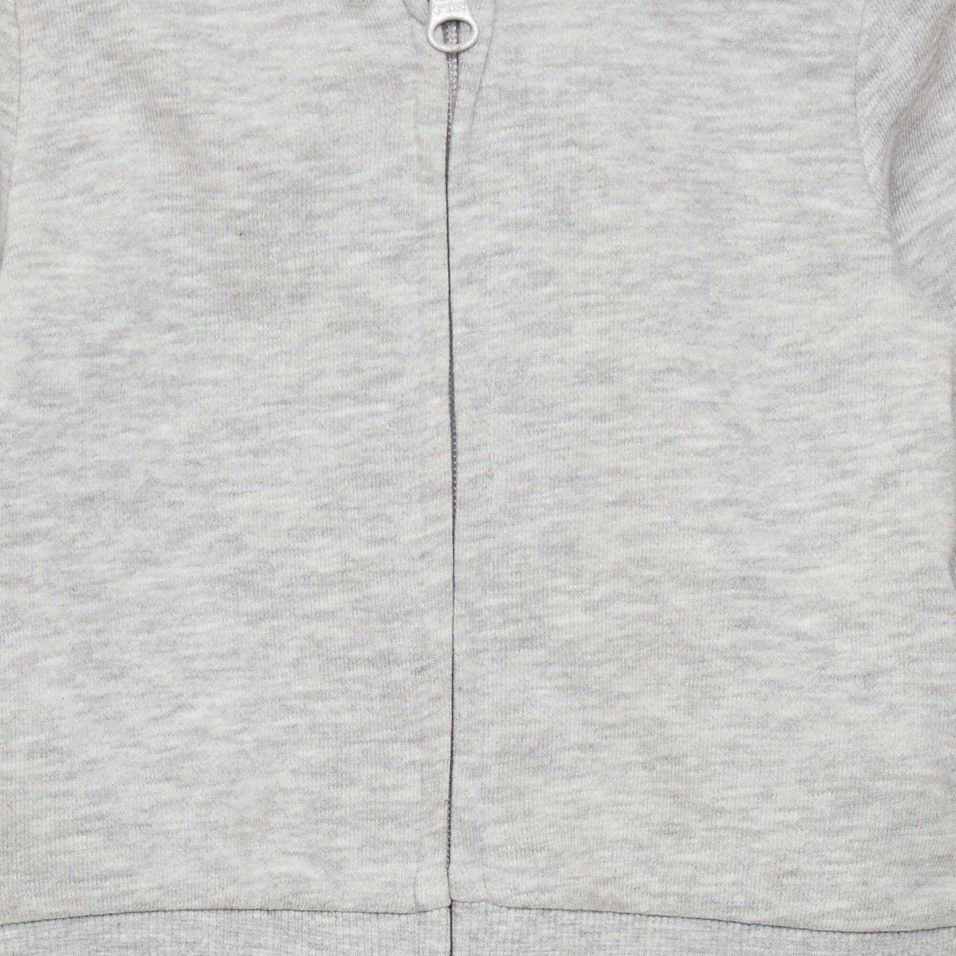 Sweat en molleton à capuche GRIS