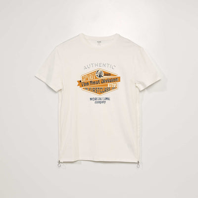 T-shit en jersey - So Easy BLANC