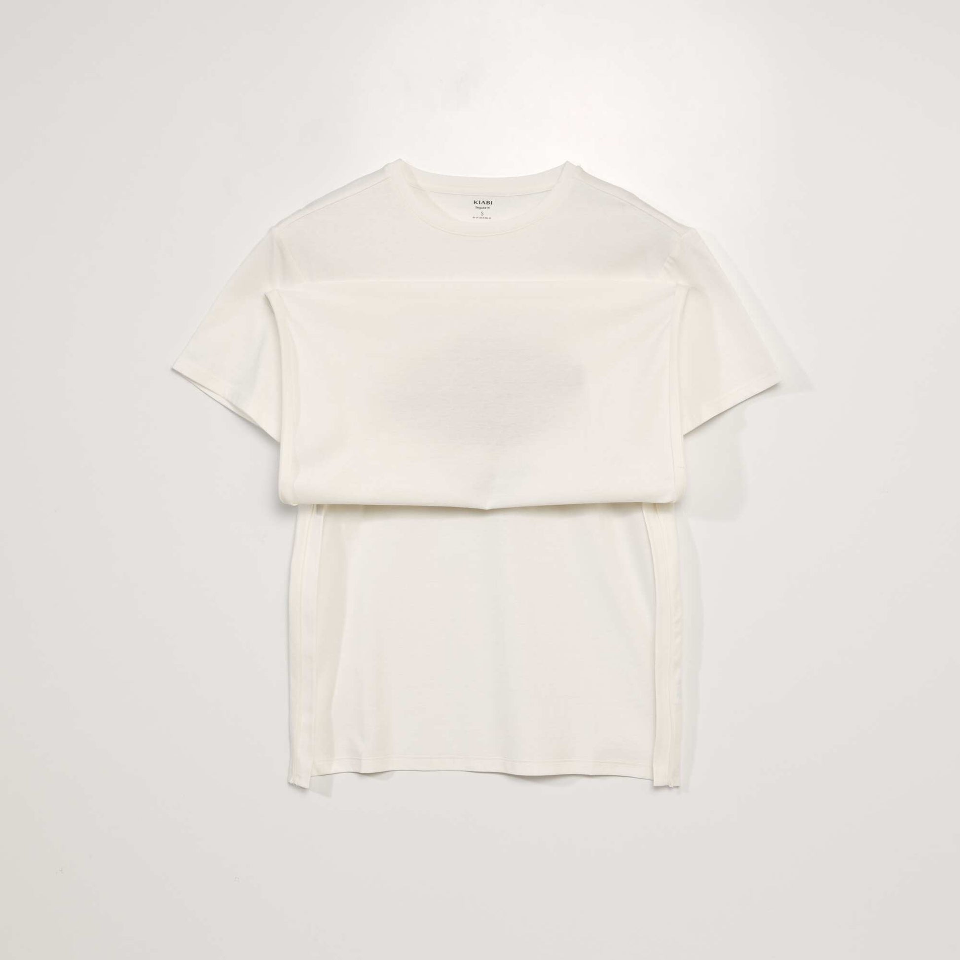 T-shit en jersey - So Easy BLANC