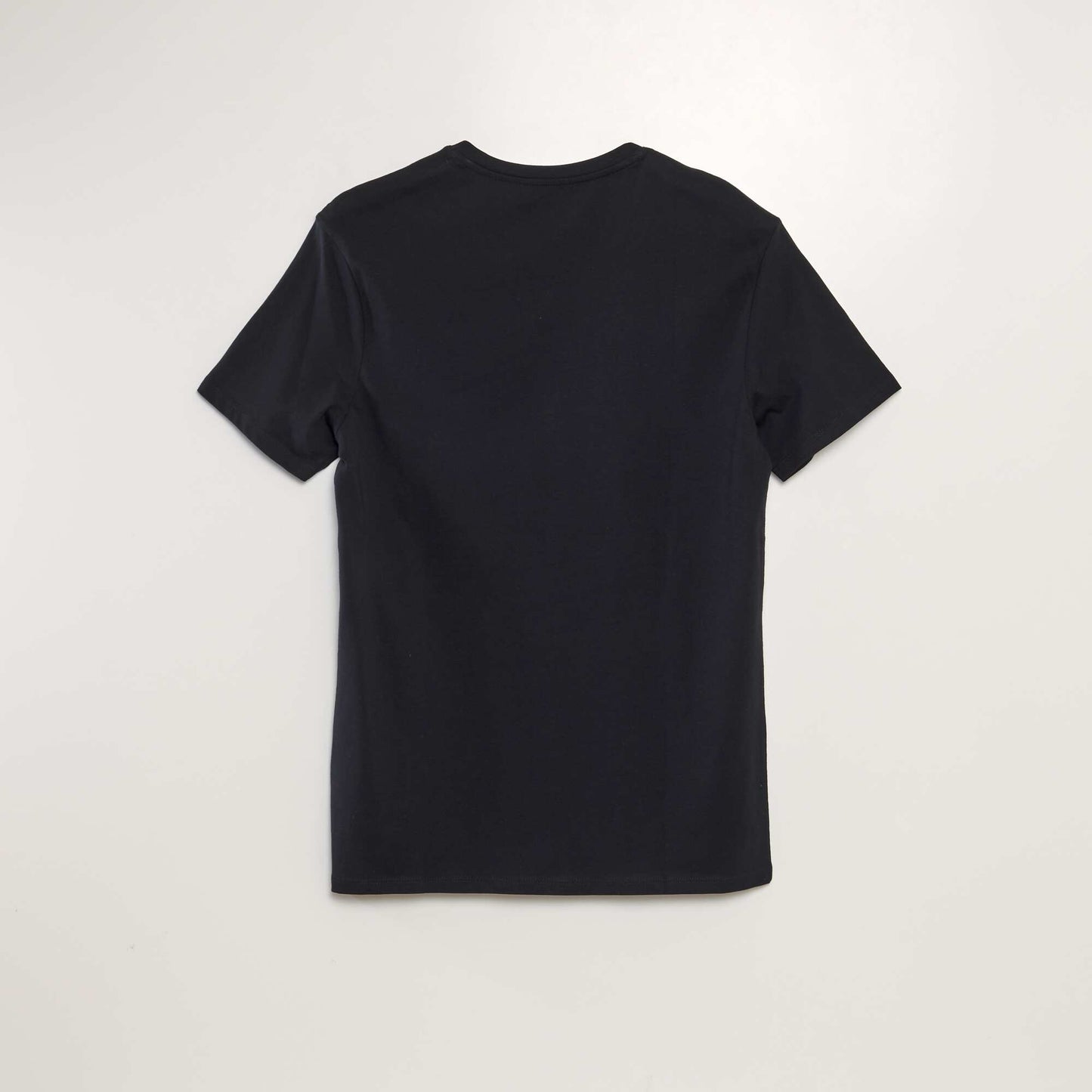 T-shirt col V NOIR