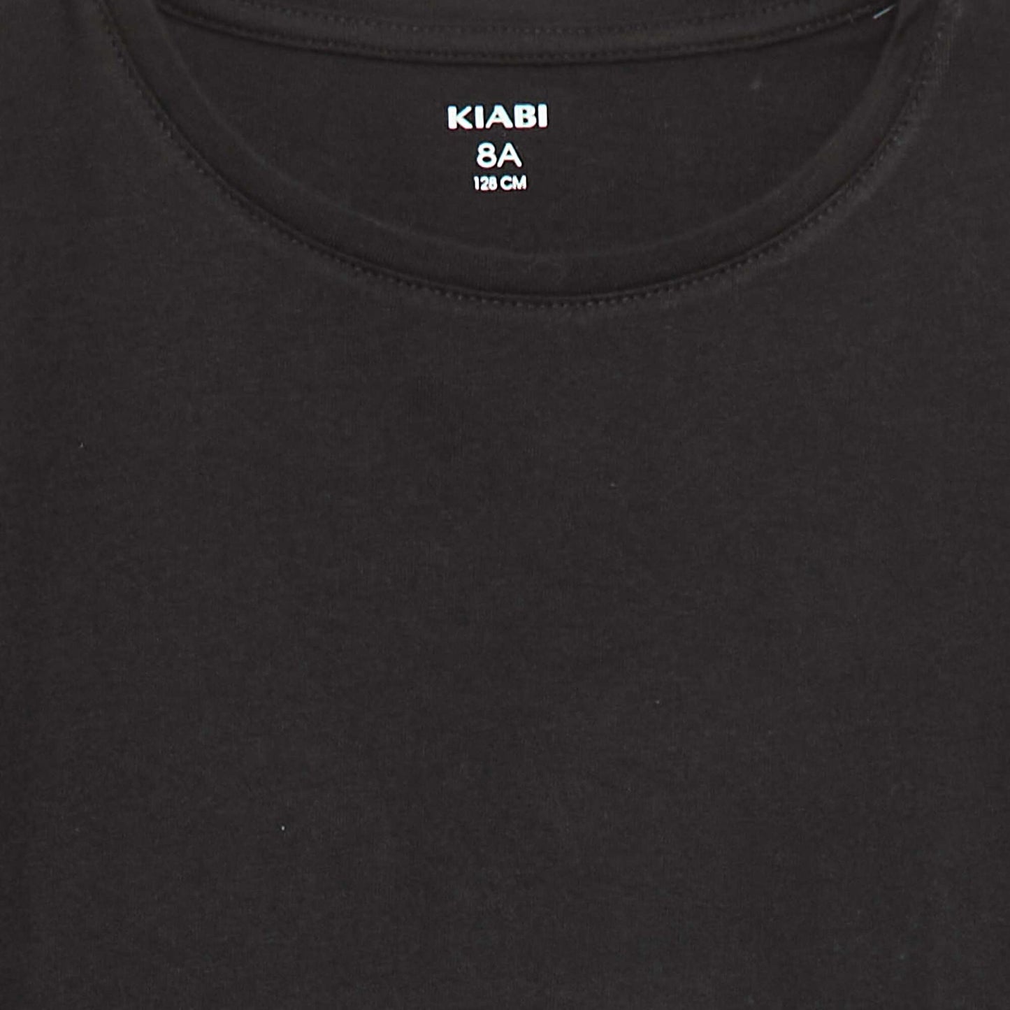Tee-shirt uni NOIR