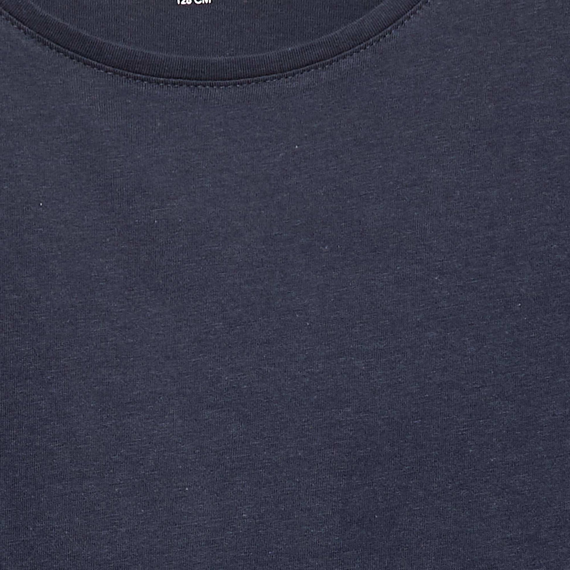 Tee-shirt uni BLEU