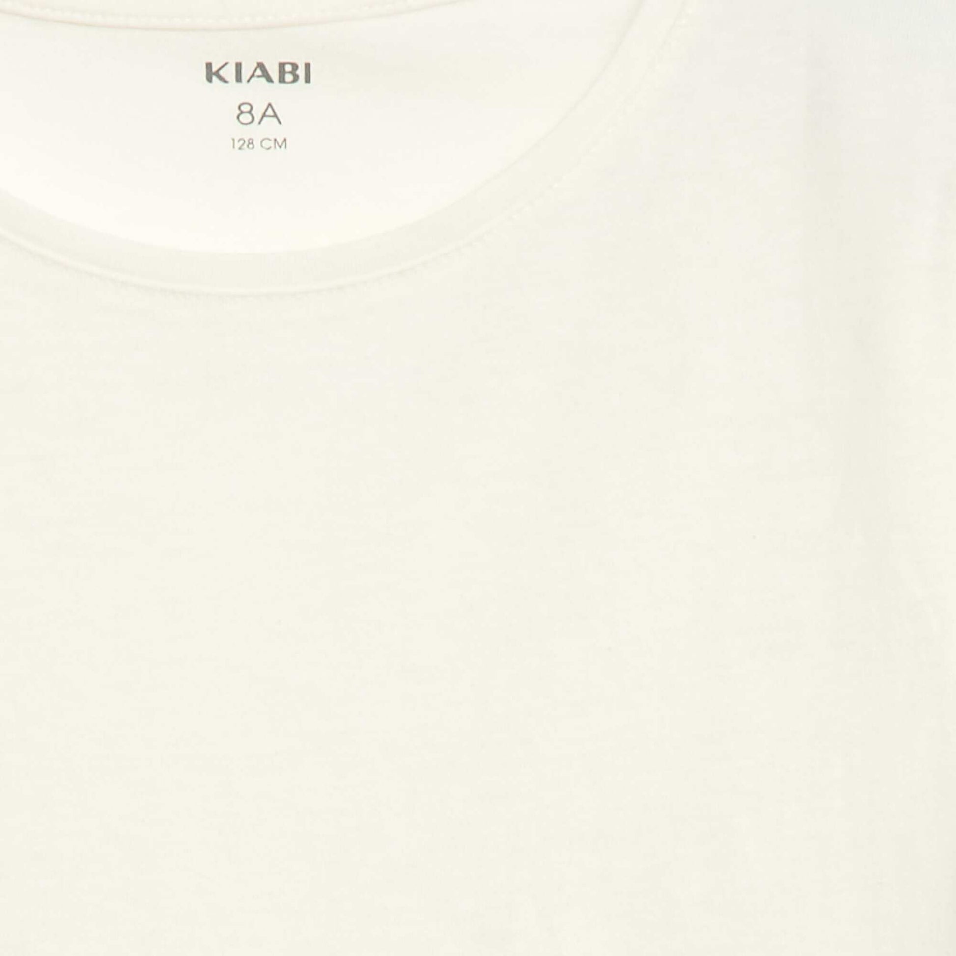 Tee-shirt uni BLANC