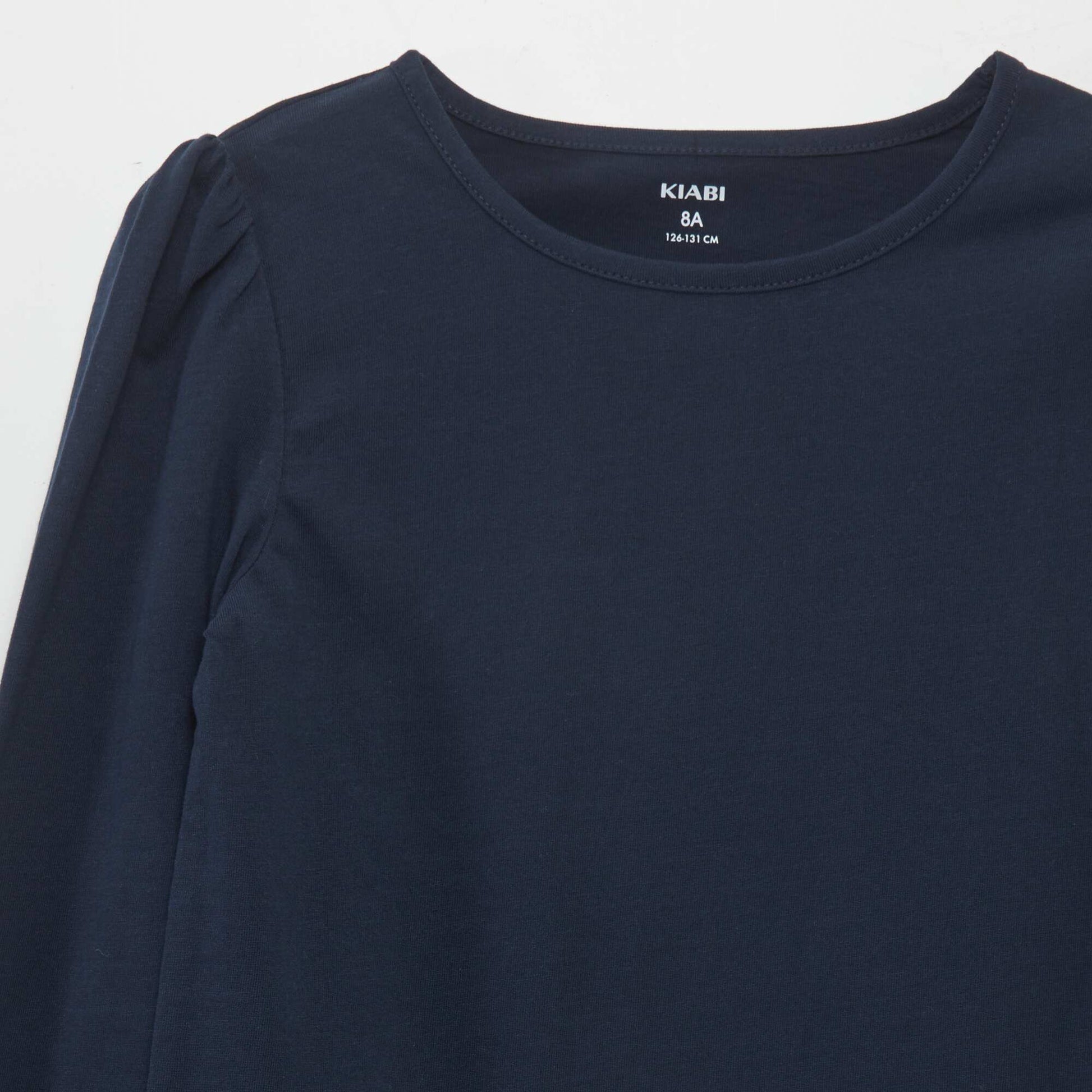 Tee-shirt uni BLEU