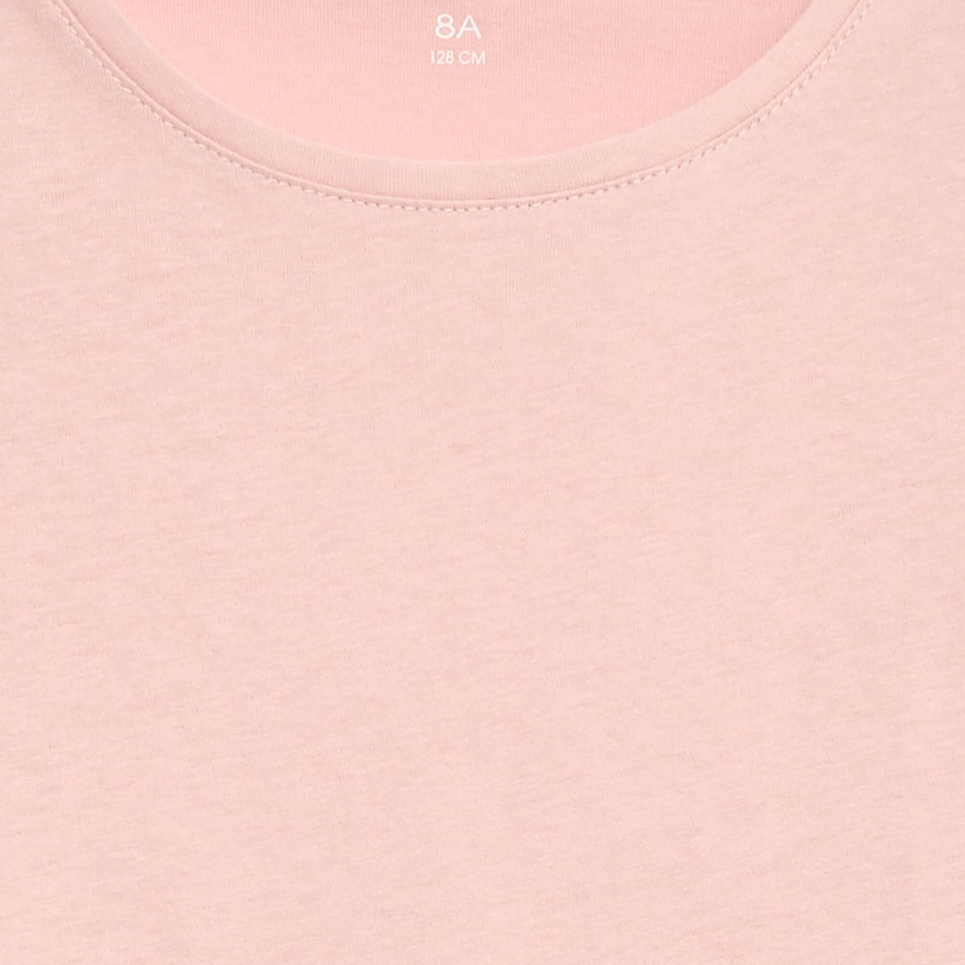 Tee-shirt uni ROSE