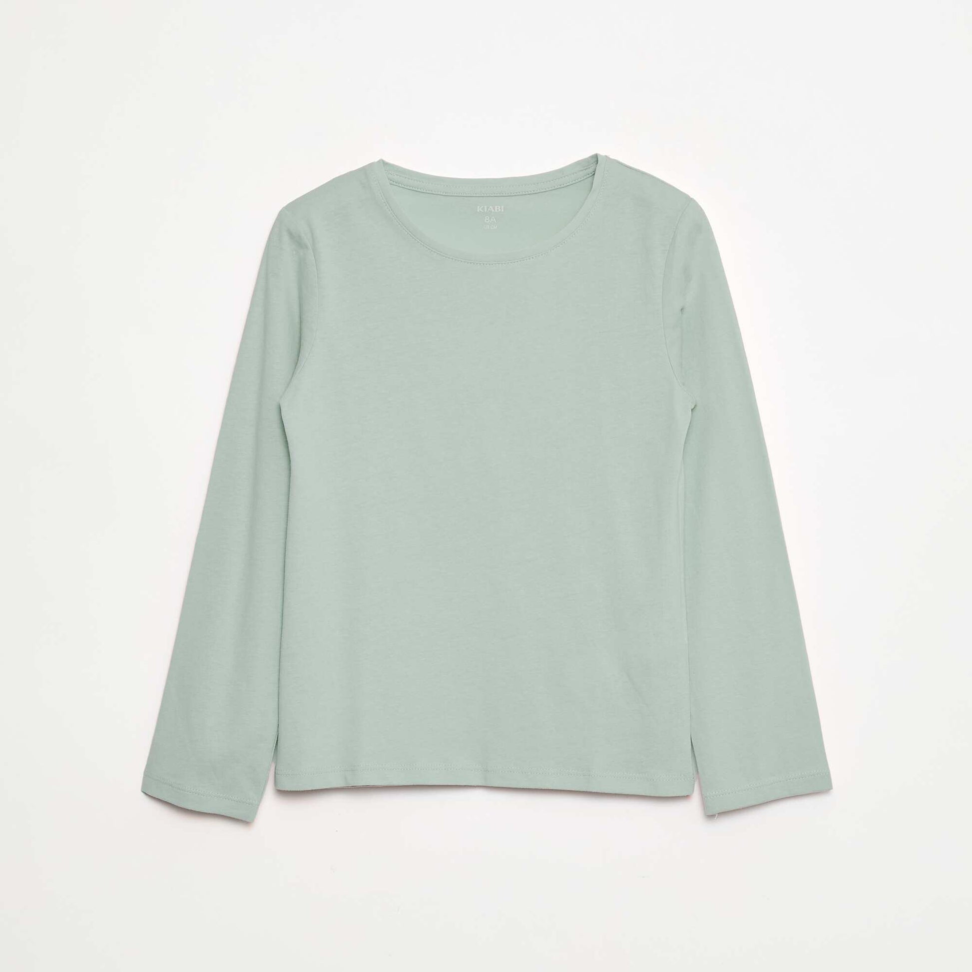 Tee-shirt uni VERT D'EAU
