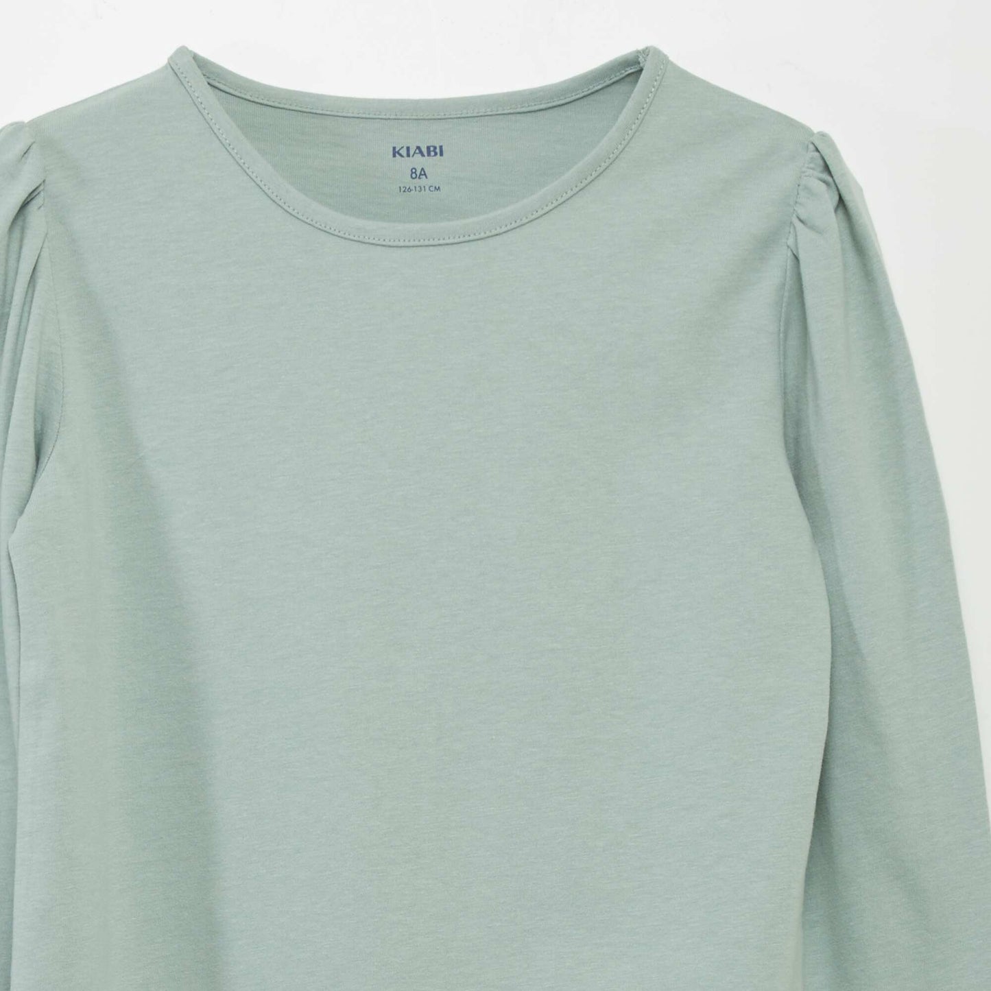 Tee-shirt uni VERT D'EAU
