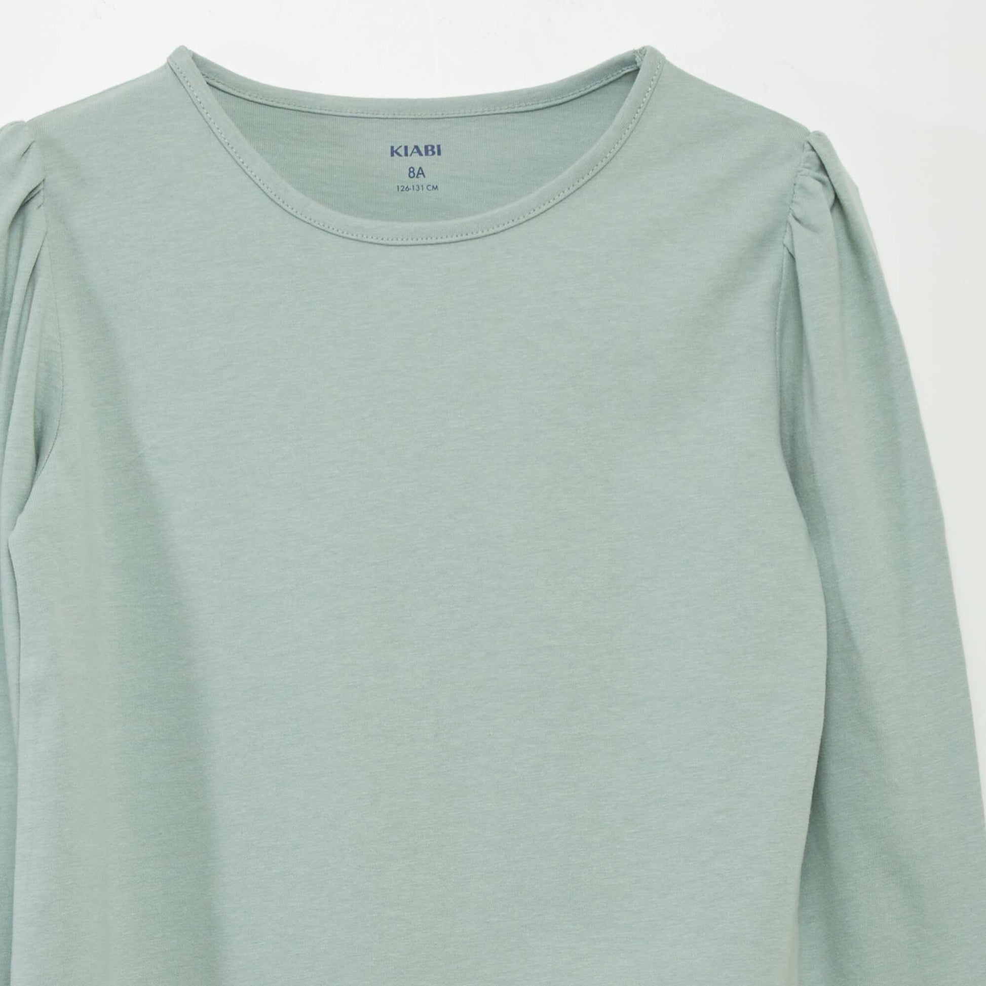 Tee-shirt uni VERT D'EAU