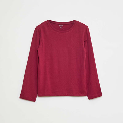 Tee-shirt uni ROUGE