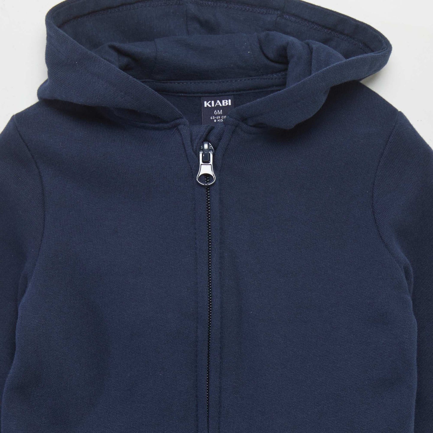 Sweat zippé à capuche MARINE