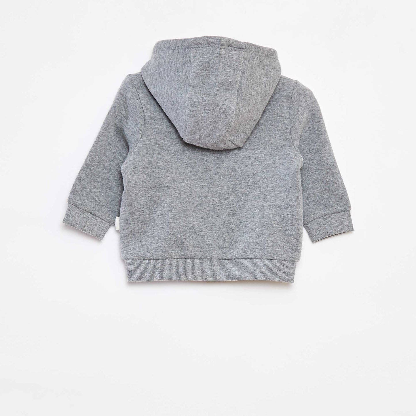 Sweat zippé à capuche GRIS