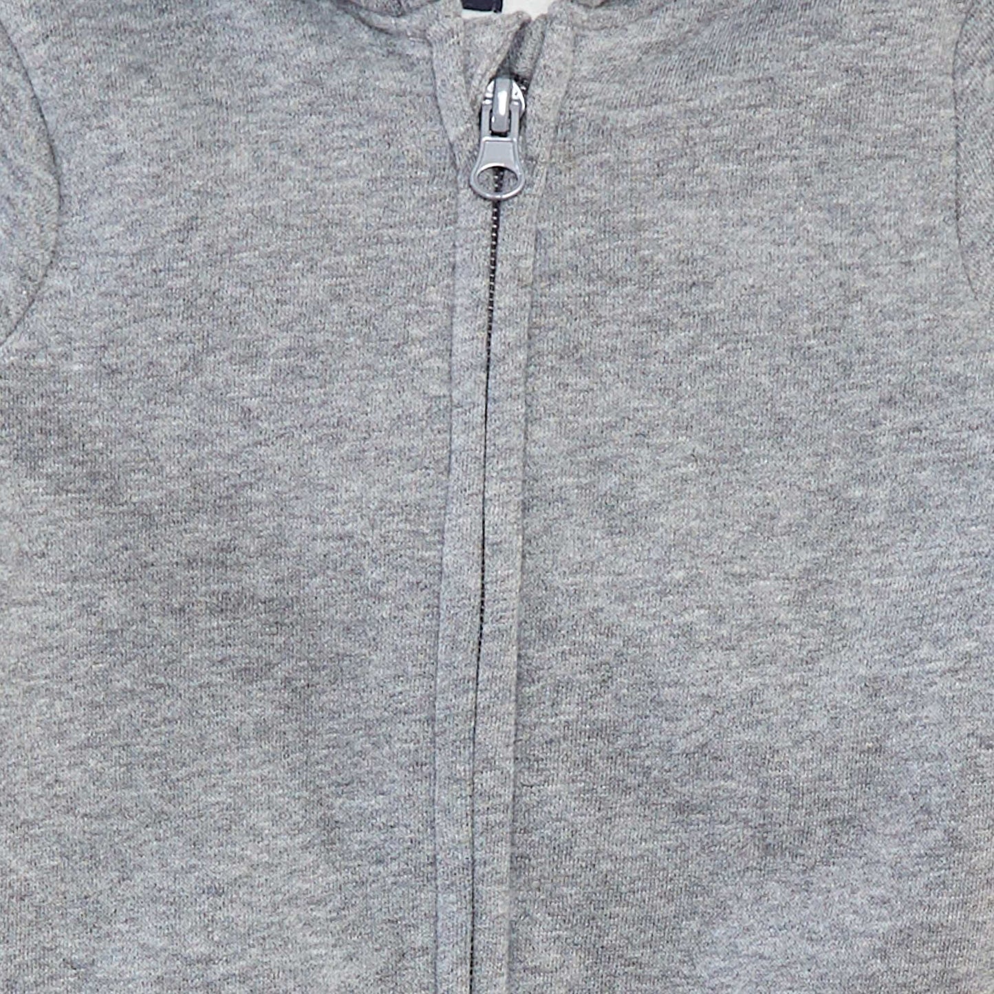 Sweat zippé à capuche GRIS