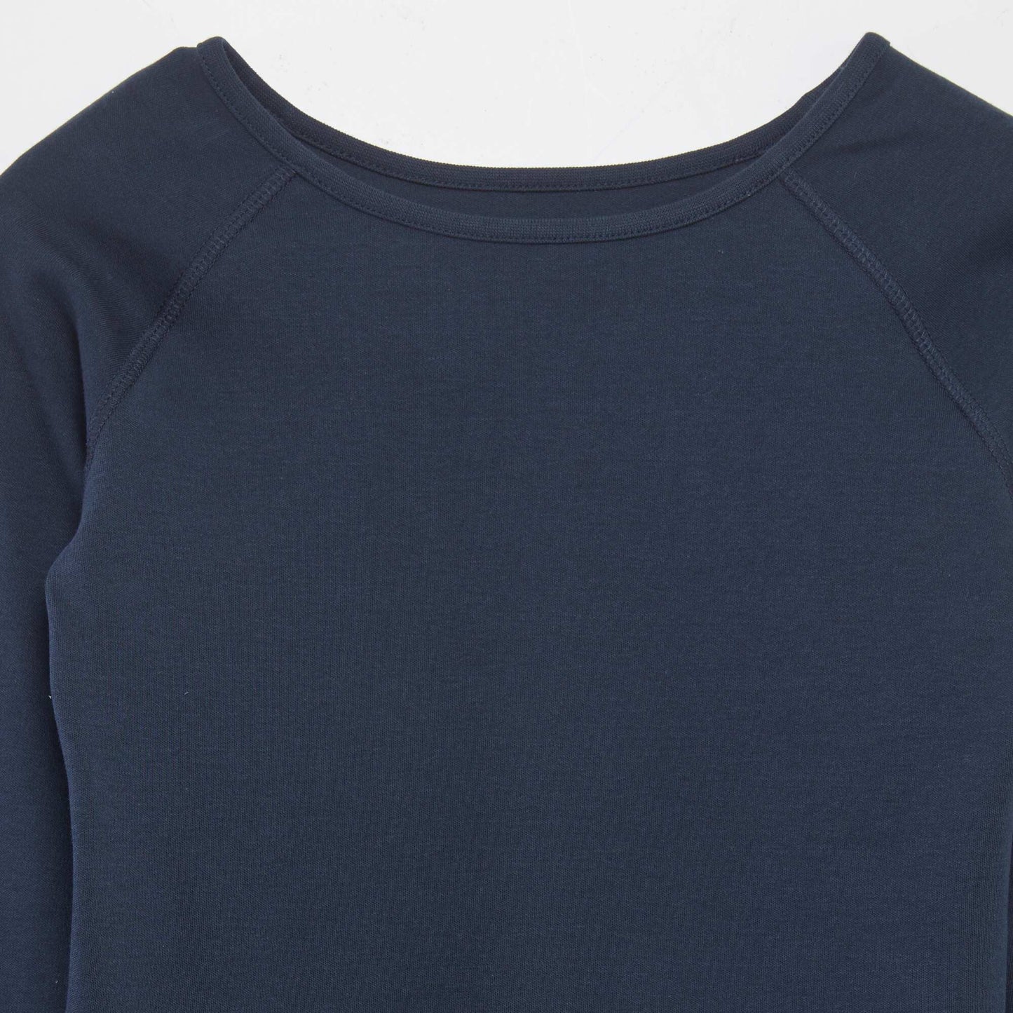 T-shirt uni à manches longues - So Easy BLEU