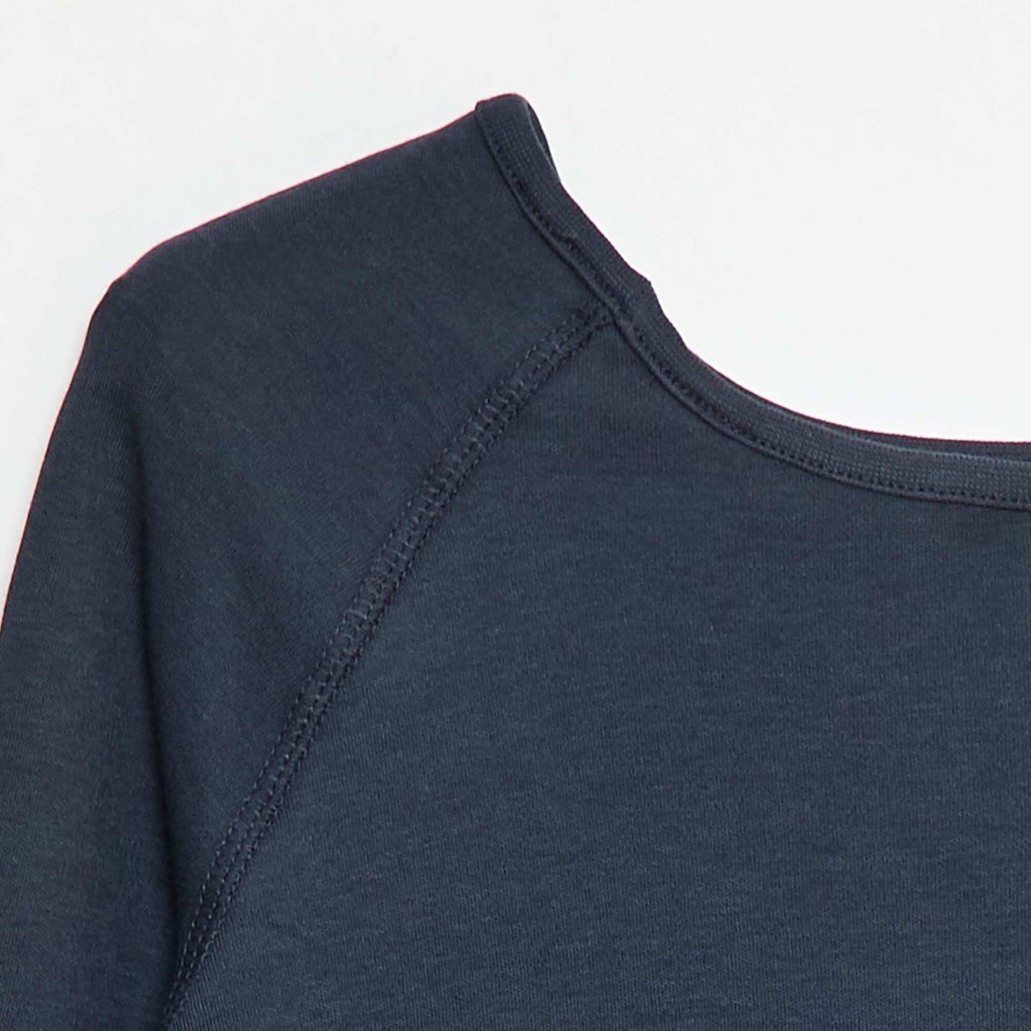 T-shirt uni à manches longues - So Easy BLEU