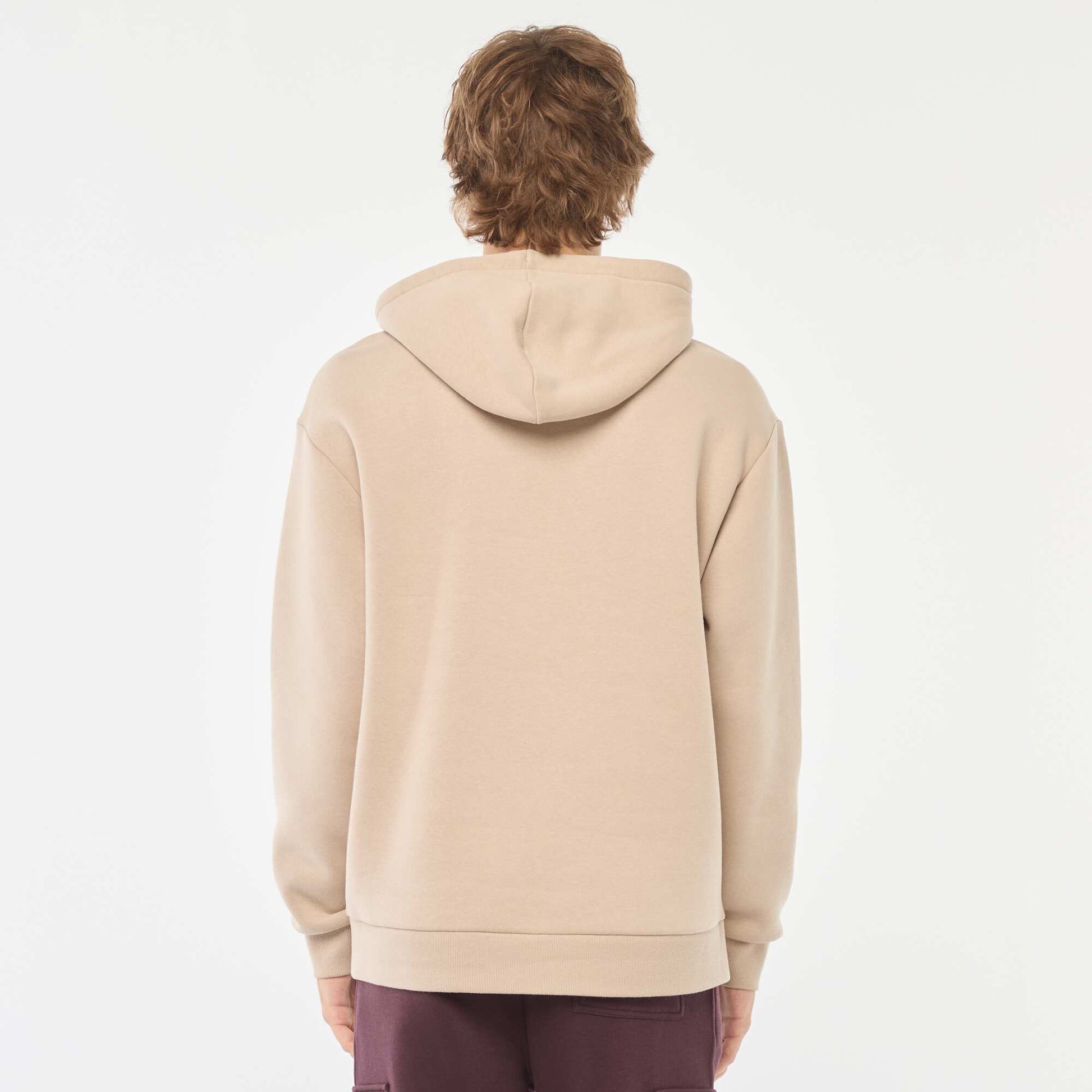 Sweat en molleton à capuche BEIGE