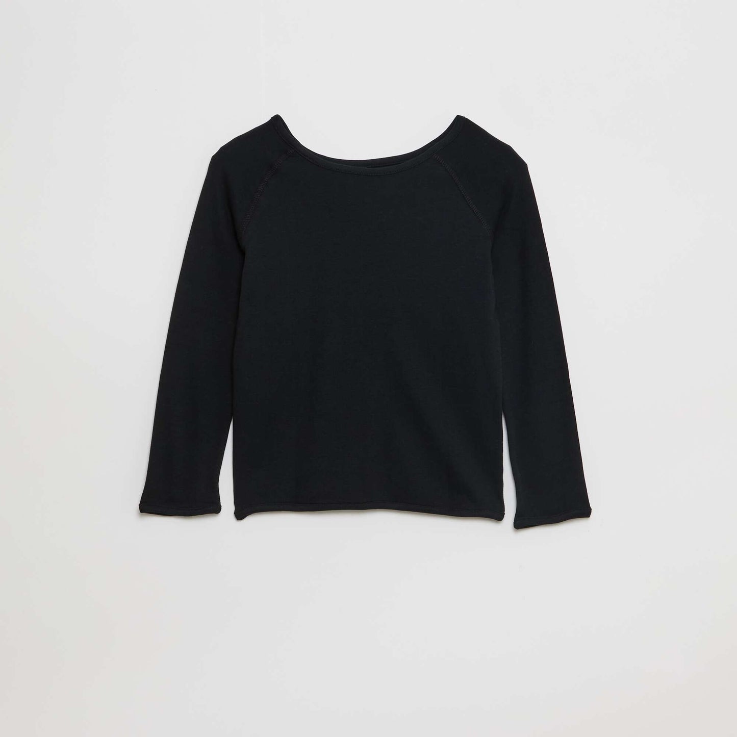 T-shirt sans sens à manches longues - So Easy NOIR