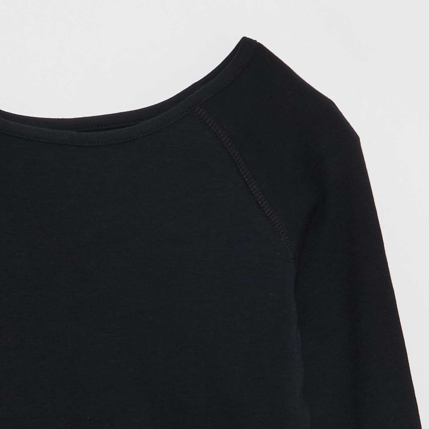 T-shirt sans sens à manches longues - So Easy NOIR