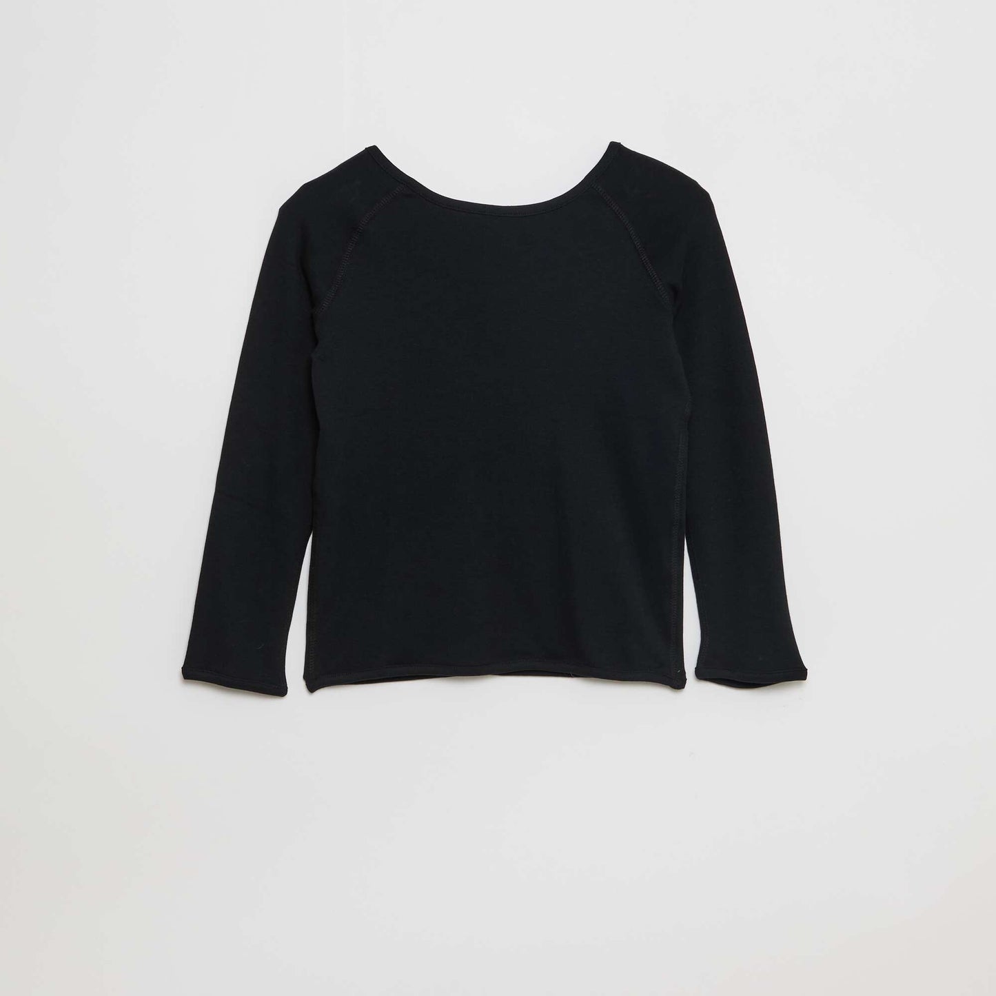 T-shirt sans sens à manches longues - So Easy NOIR