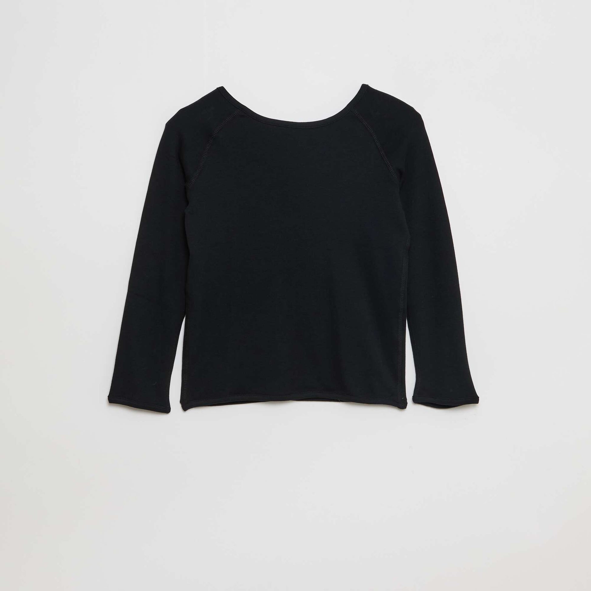 T-shirt sans sens à manches longues - So Easy NOIR
