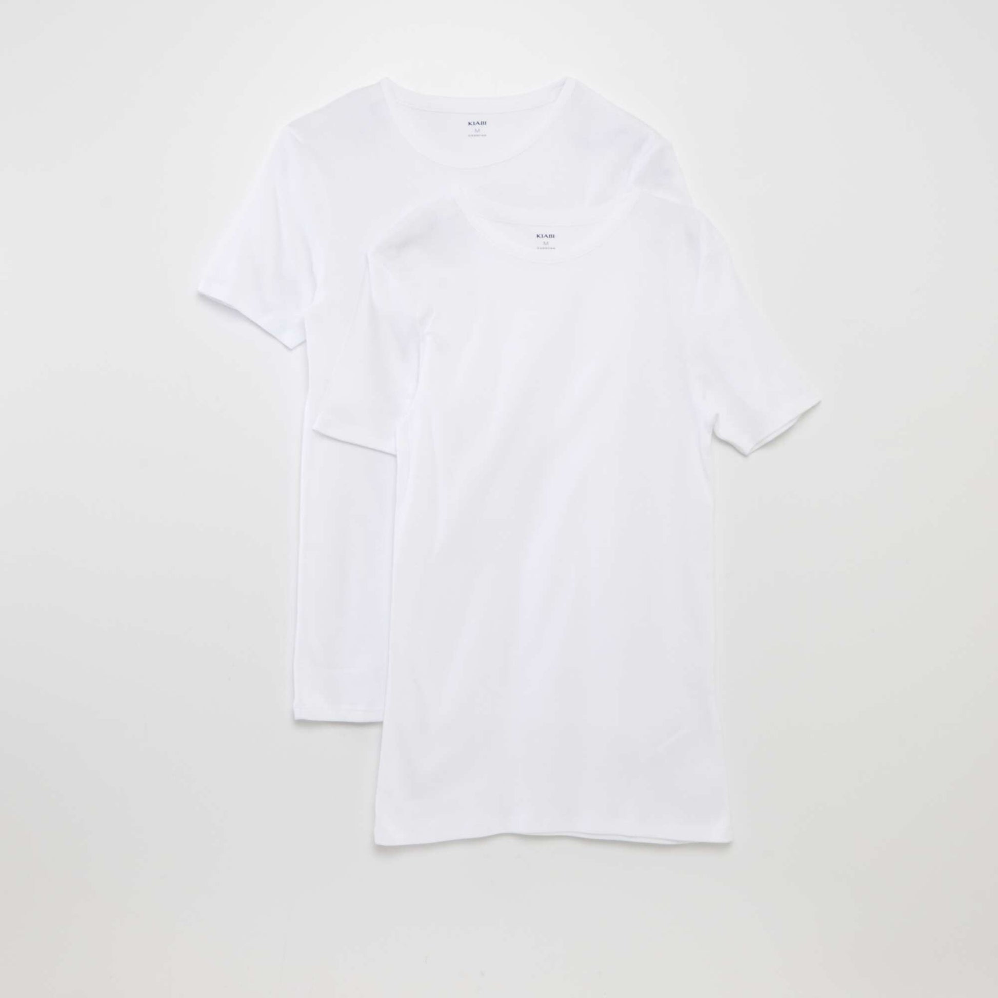 Lot de 2 tee-shirt basiques BLANC