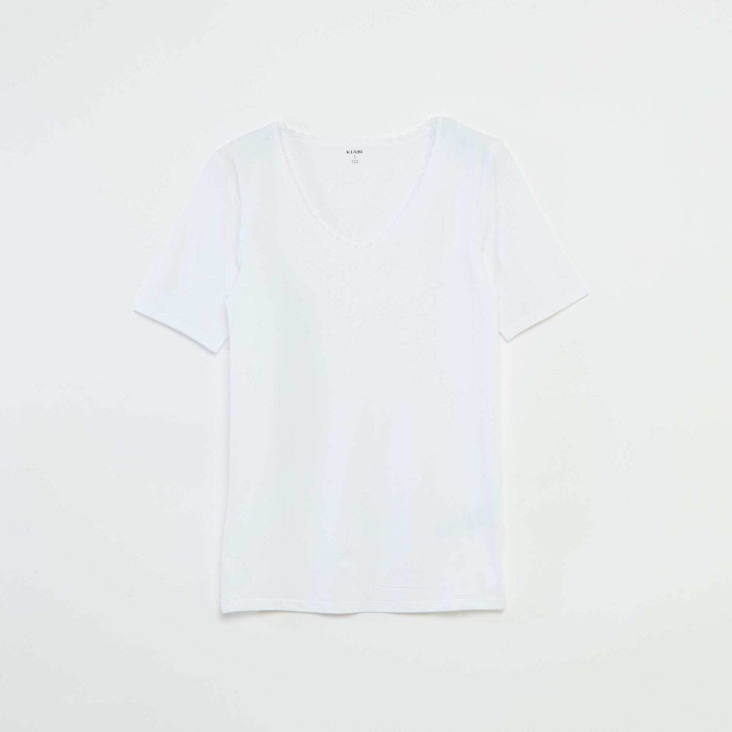 Lot de 2 t-shirts sous-vêtements BLANC