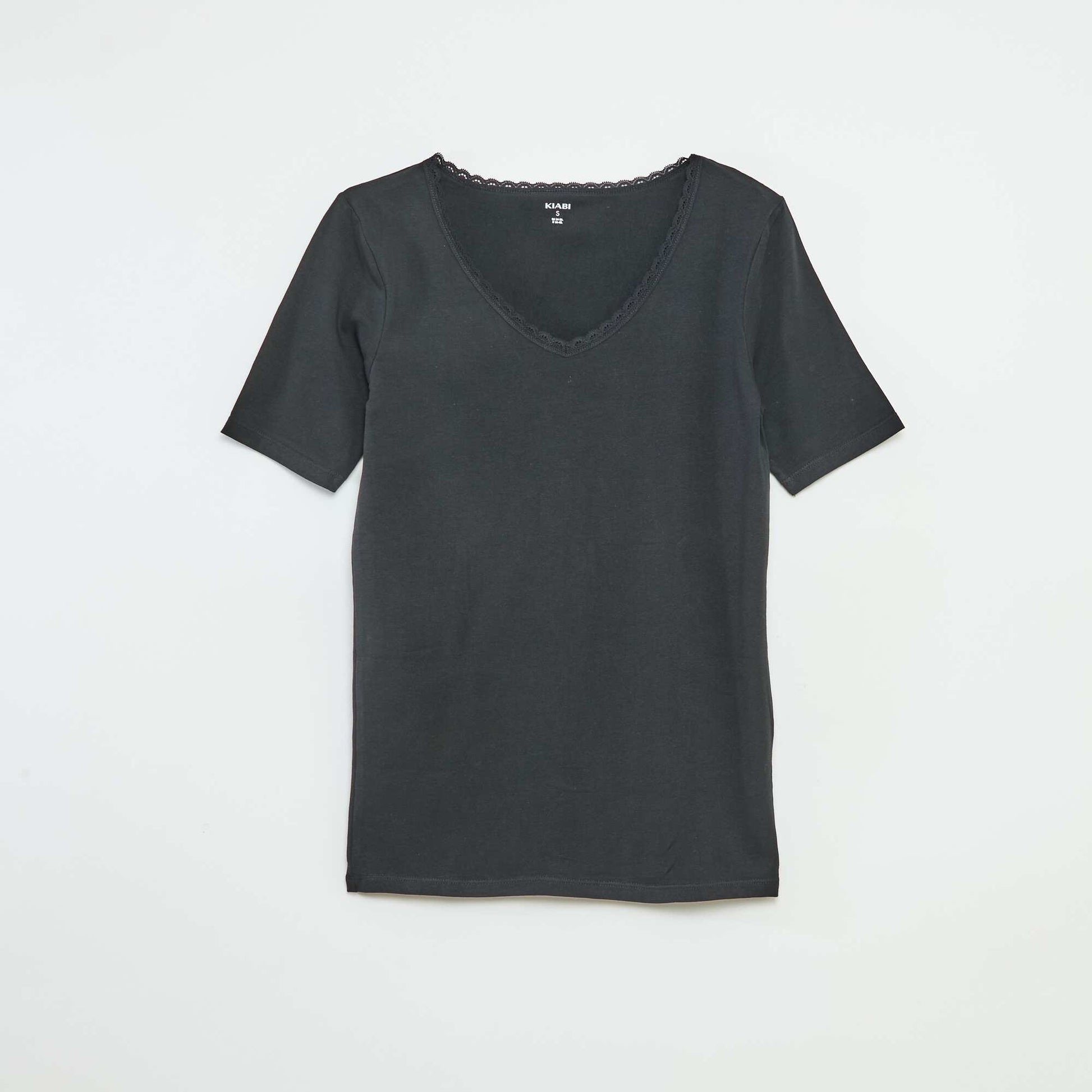 Lot de 2 t-shirts sous-vêtements NOIR