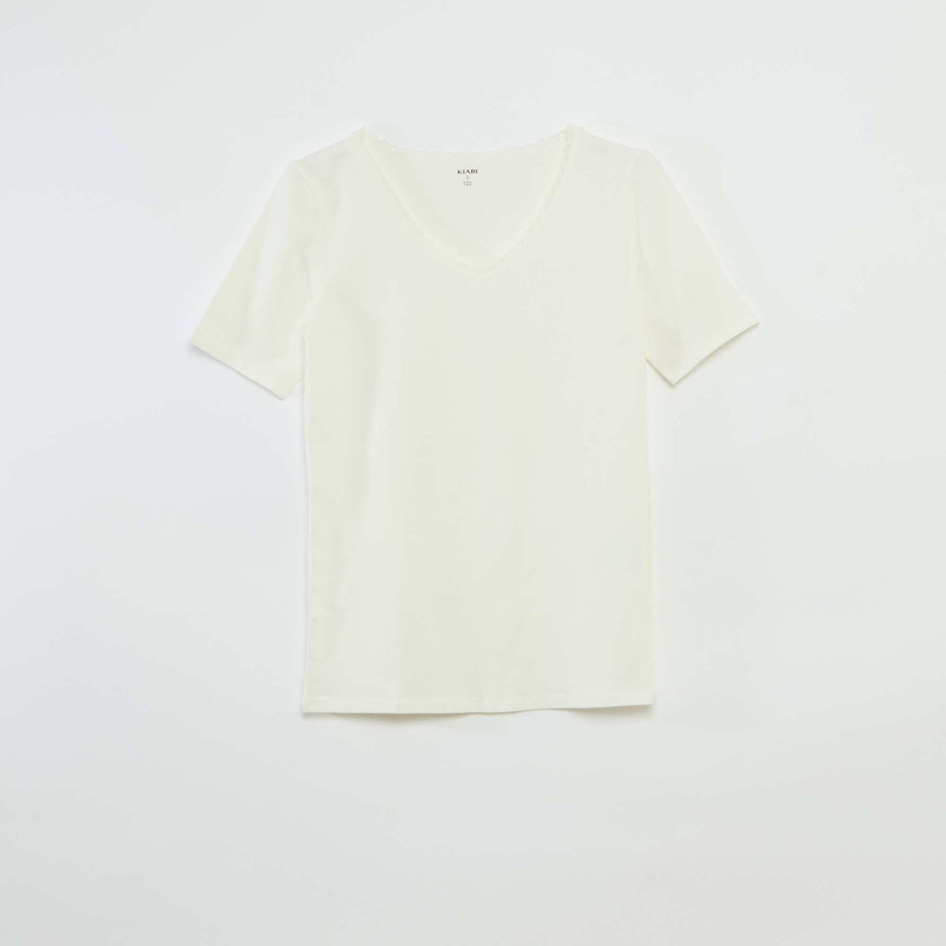 Lot de 2 t-shirts sous-vêtements BEIGE