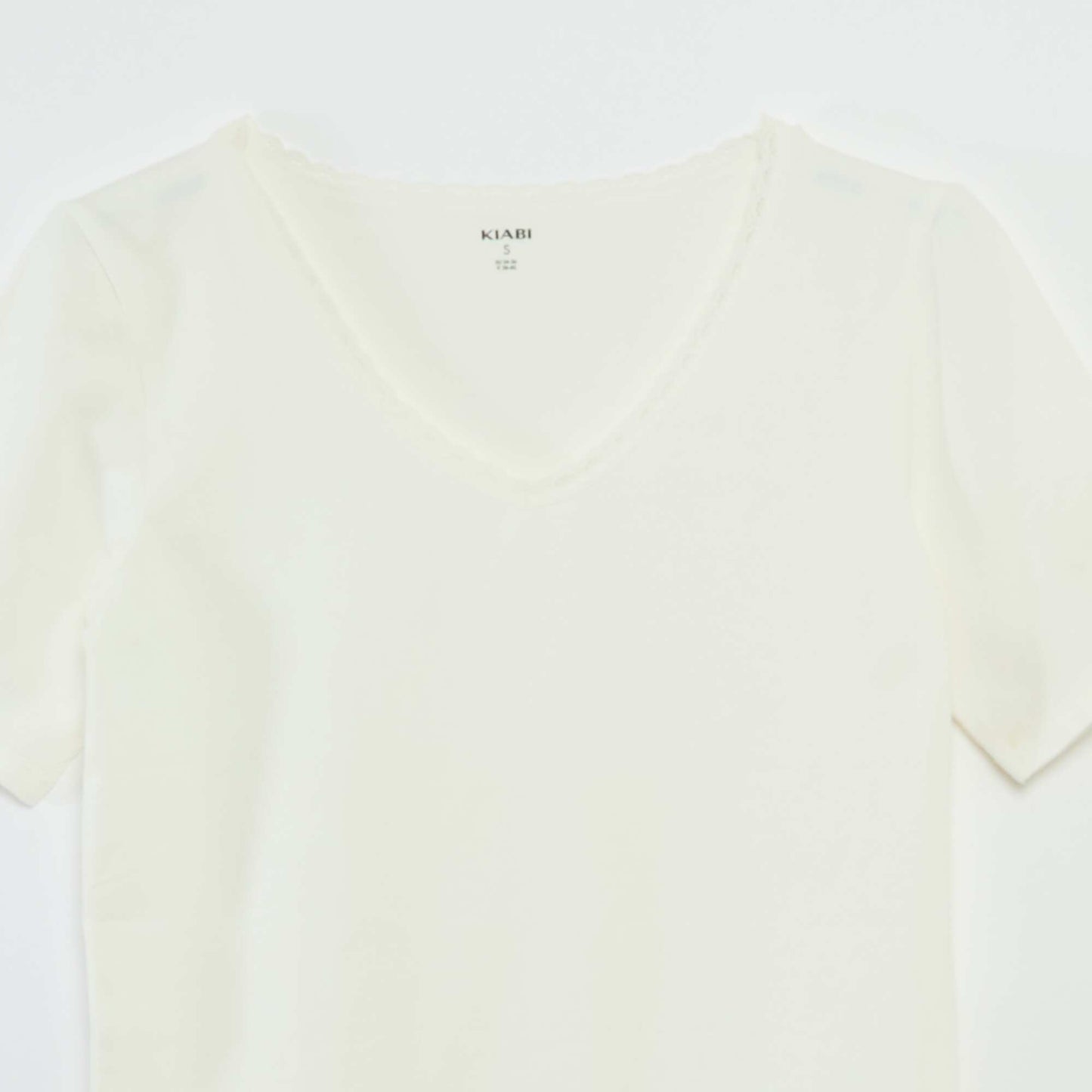 Lot de 2 t-shirts sous-vêtements BEIGE