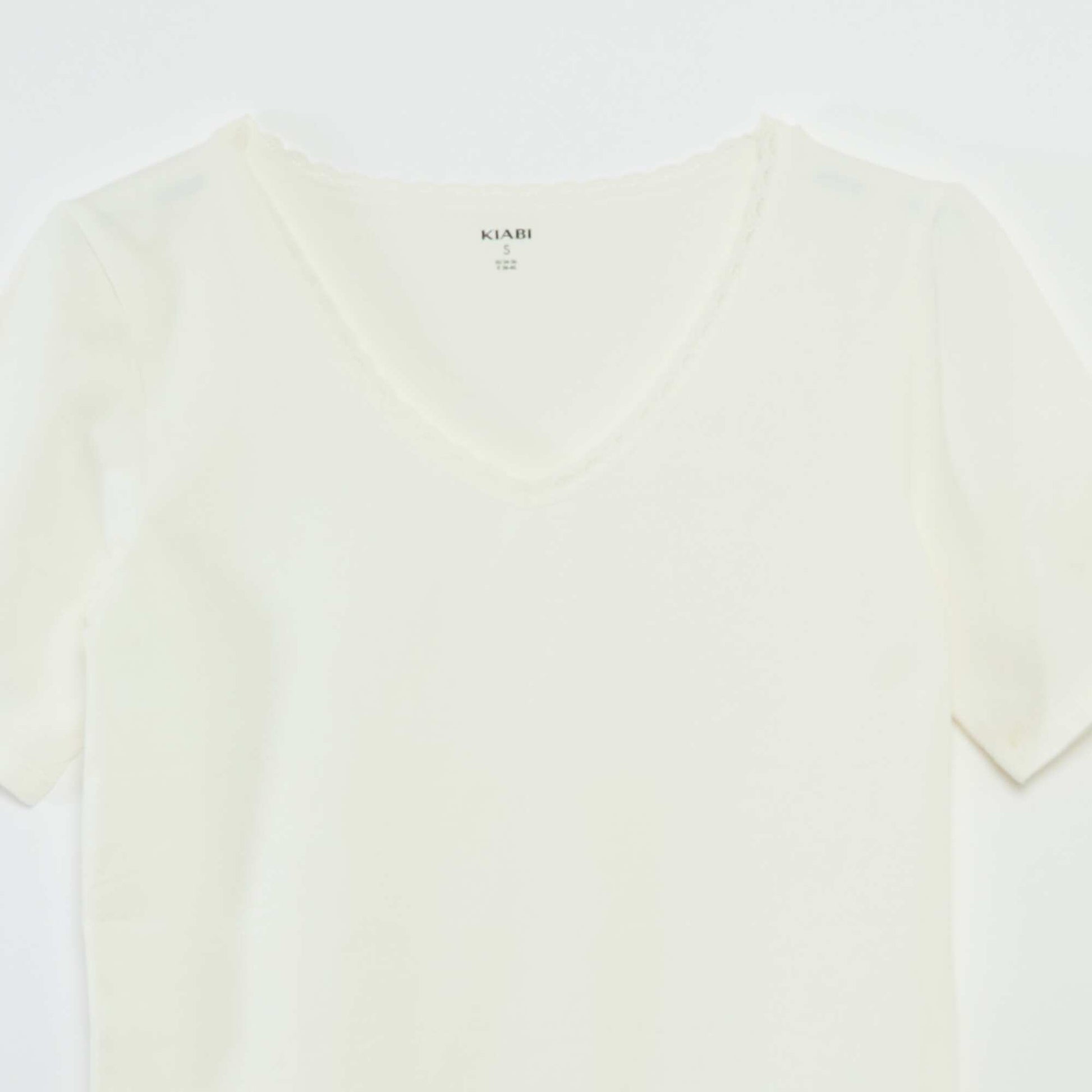 Lot de 2 t-shirts sous-vêtements BEIGE