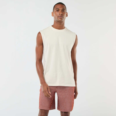 Débardeur en coton BLANC