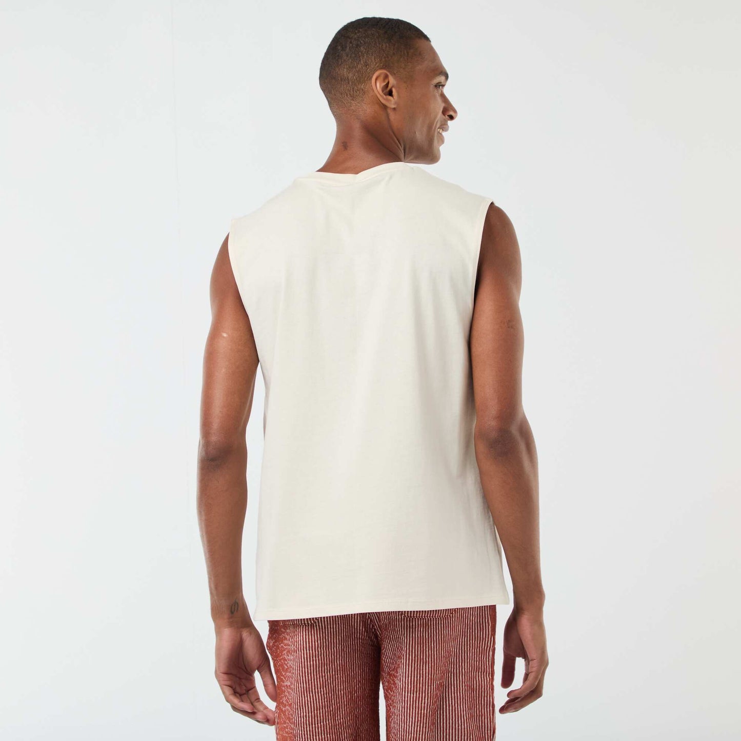 Débardeur en coton BLANC