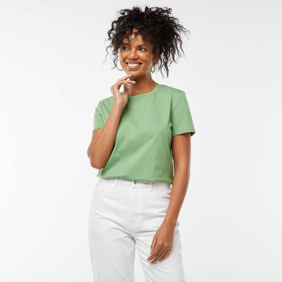 T-shirt en jersey manches courtes VERT