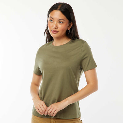 T-shirt en jersey manches courtes VERT