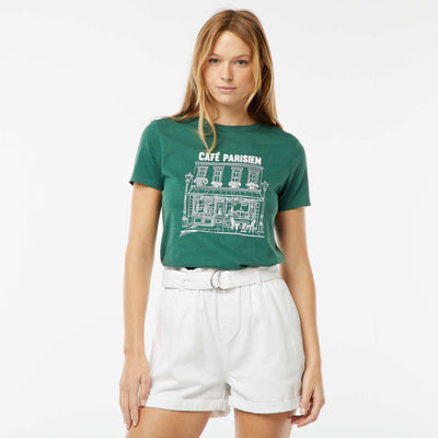 T-shirt imprimé VERT