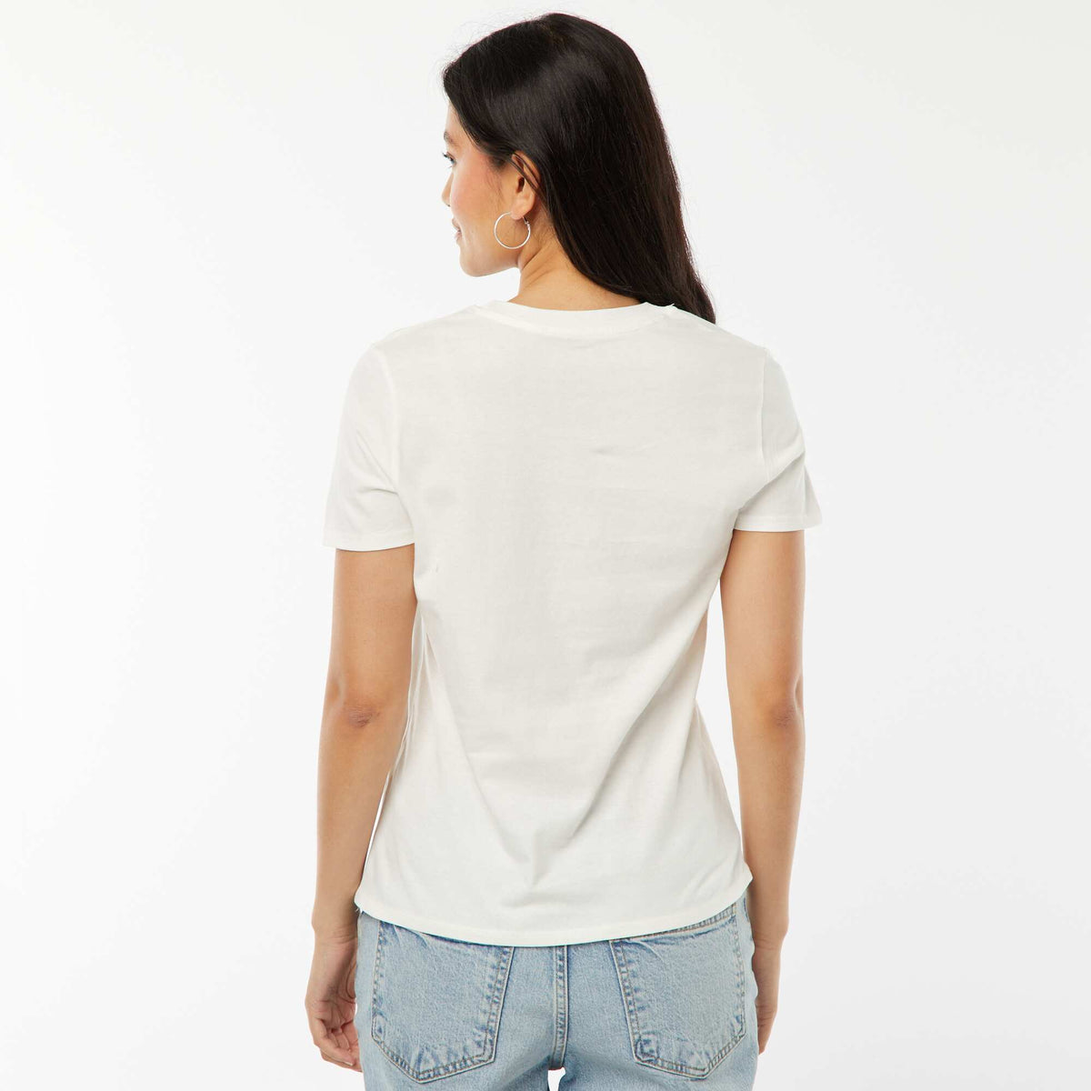 T-shirt imprimé BLANC