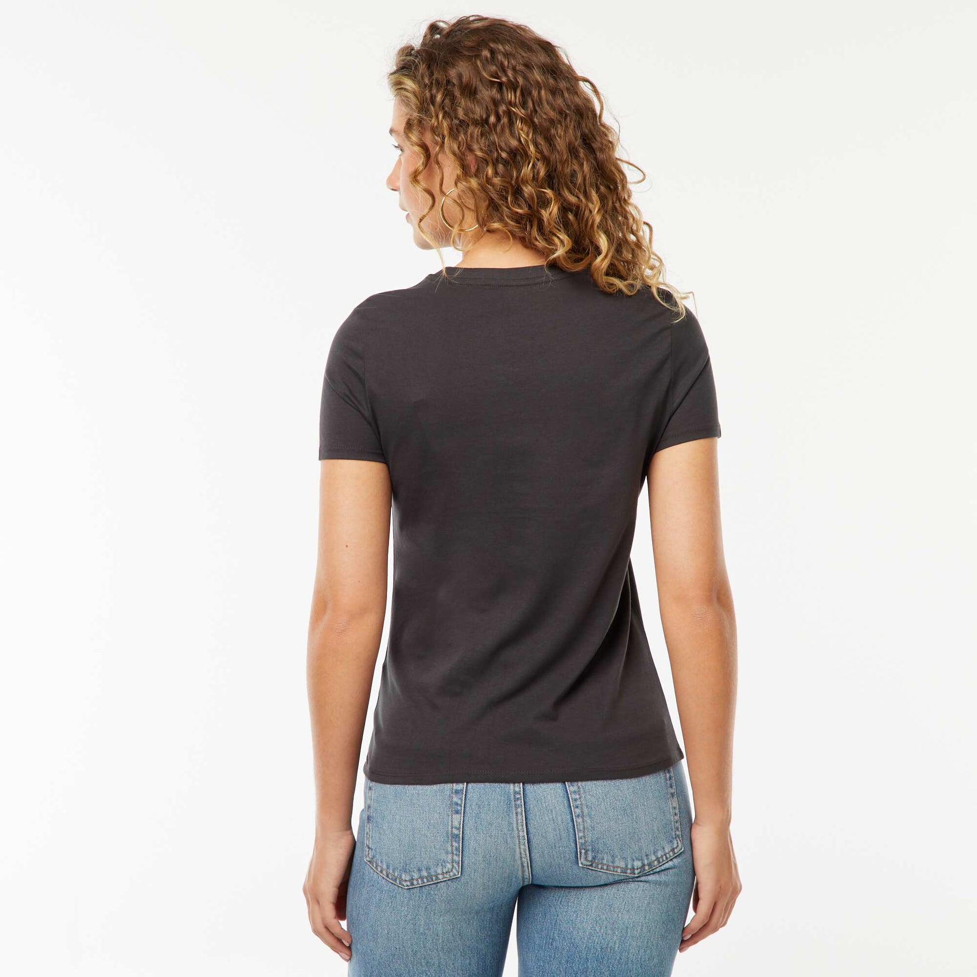 T-shirt imprimé NOIR