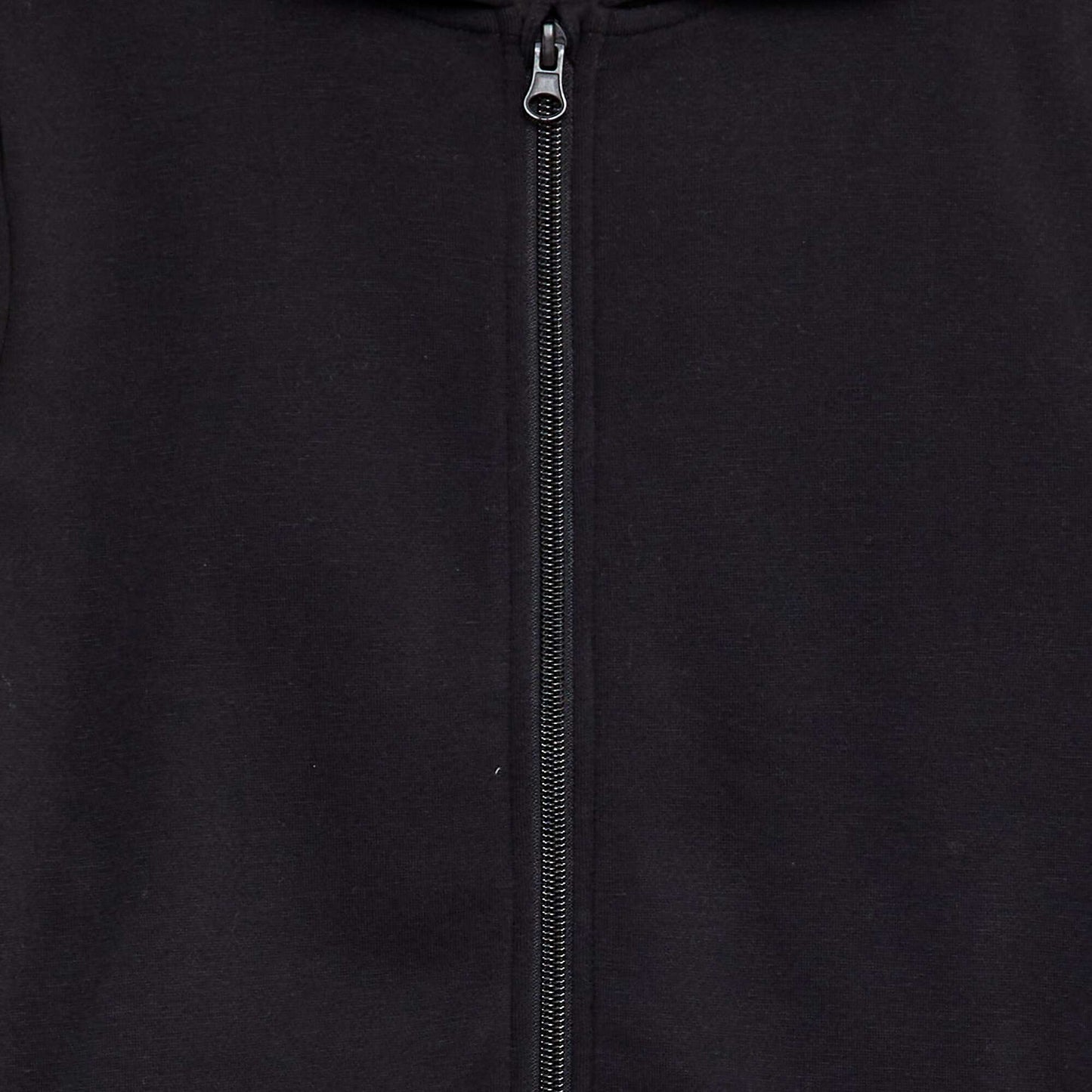 Sweat à capuche zippé NOIR