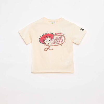 T-shirt 'Toy Story' 'Disney' manches courtes BEIGE