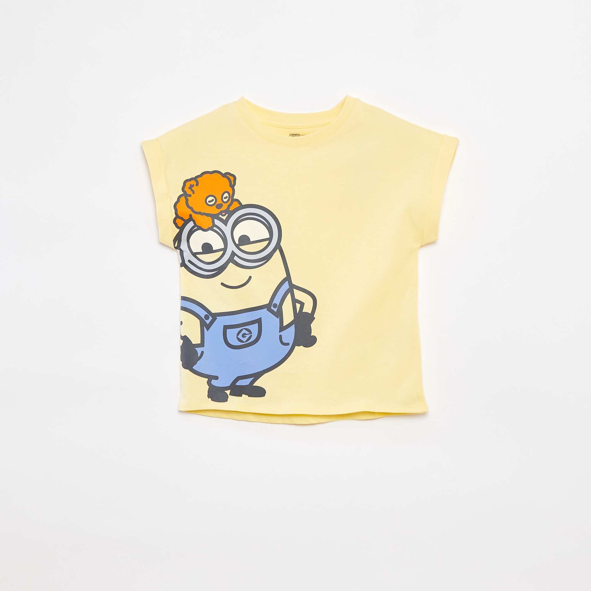 Tee-shirt ‘Minions’ manches courtes JAUNE