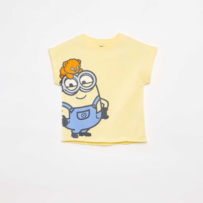 Tee-shirt ‘Minions’ manches courtes JAUNE