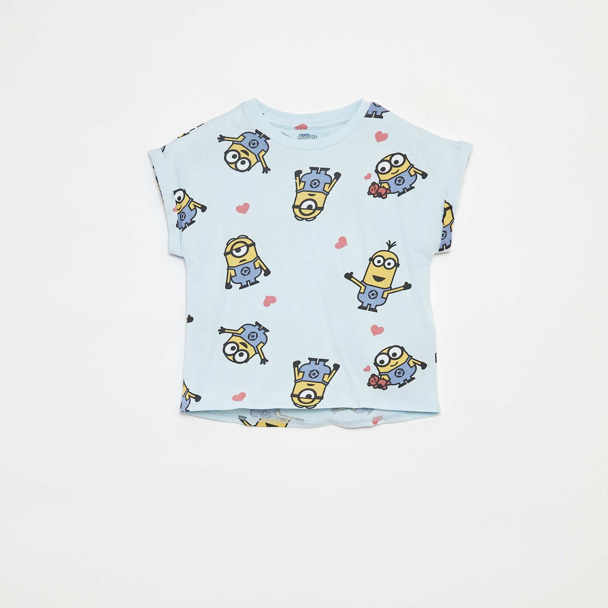 Tee-shirt ‘Minions’ manches courtes BLEU