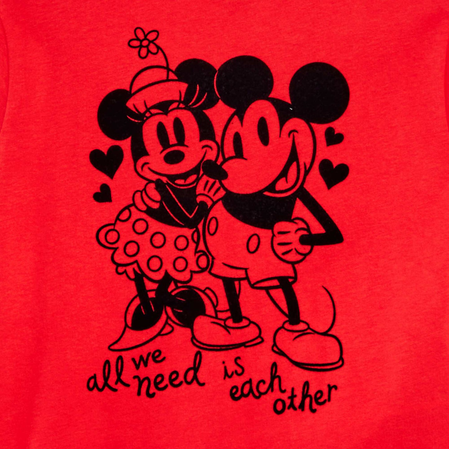 T-shirt imprimé 'Minnie' ROUGE
