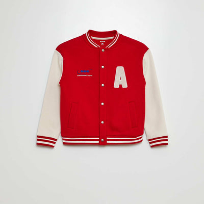 Veste esprit université ROUGE