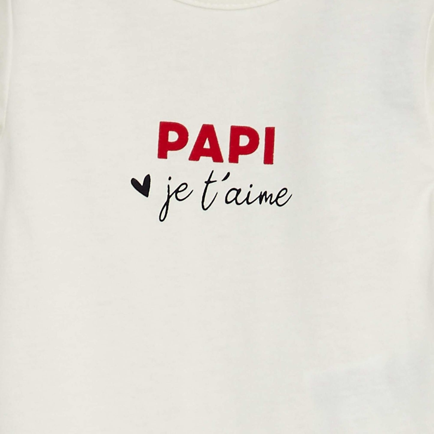 Tee-shirt à message PAPI