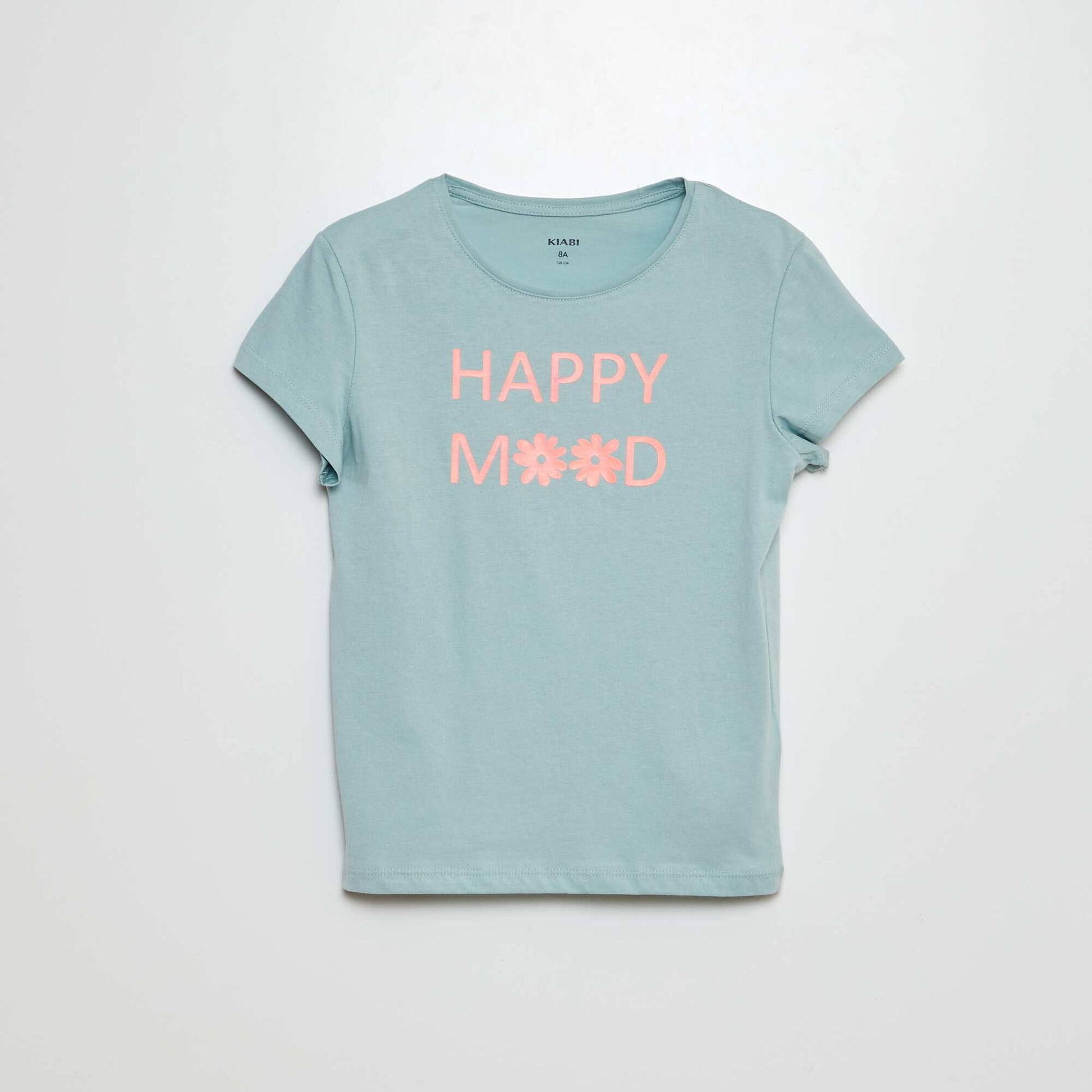 T-shirt en maille jersey imprimé BLEU