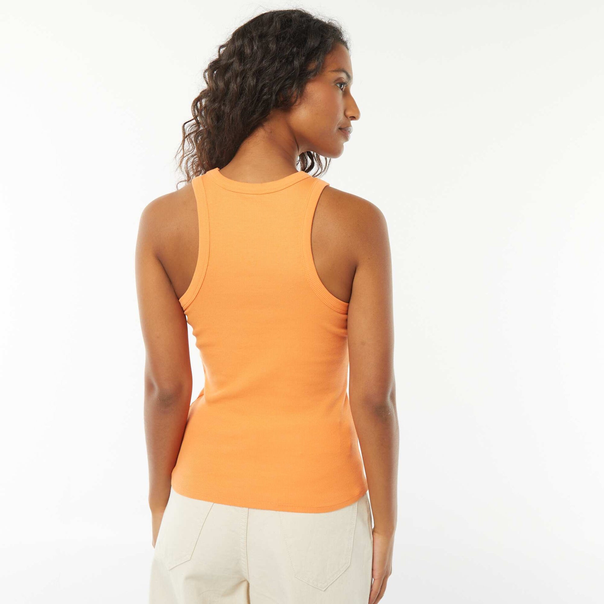 Débardeur à emmanchures américaines ORANGE
